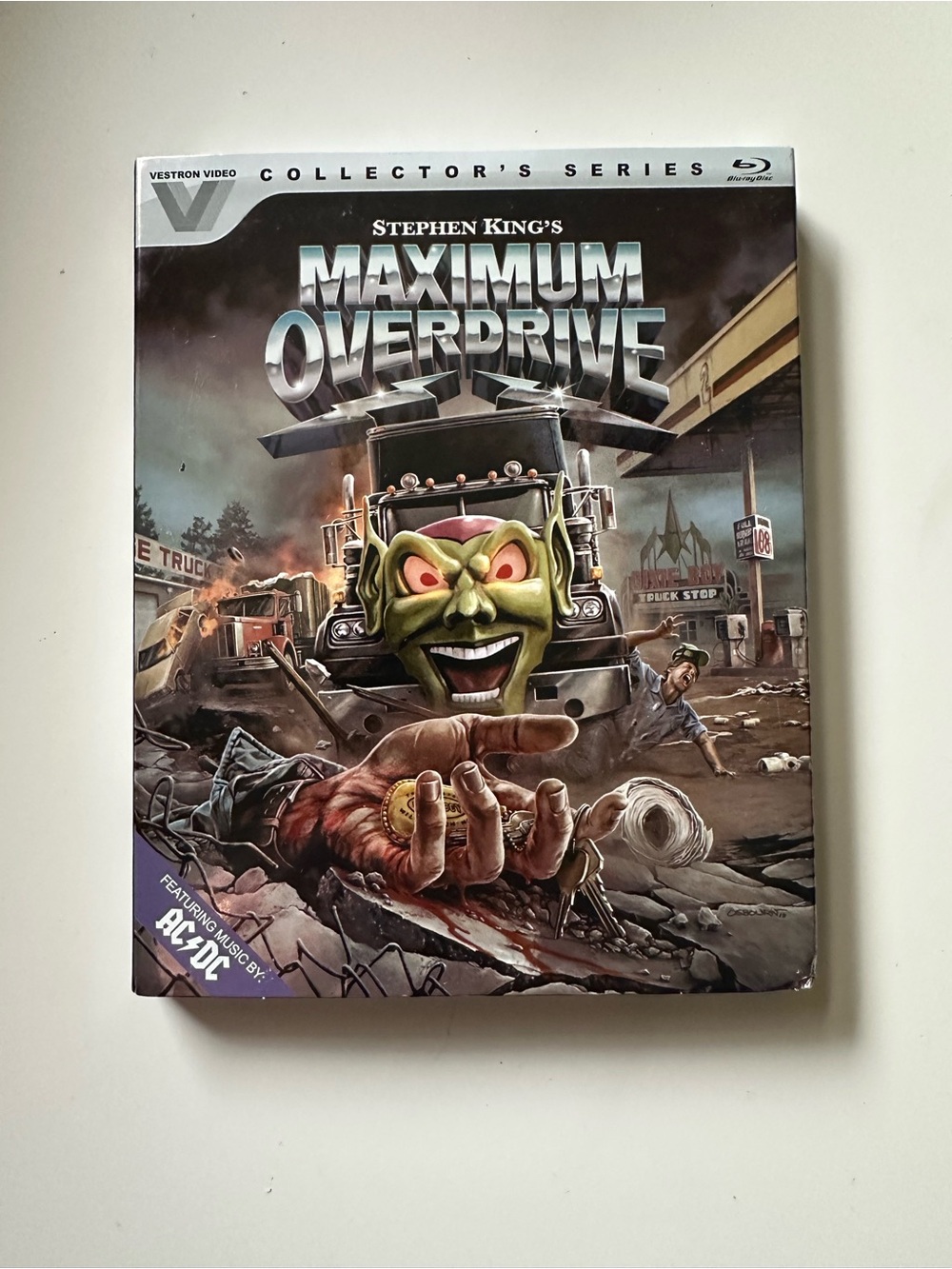 Maximum Overdrive (Blu-ray, 1986) Vestron NEW w/ Slipcover